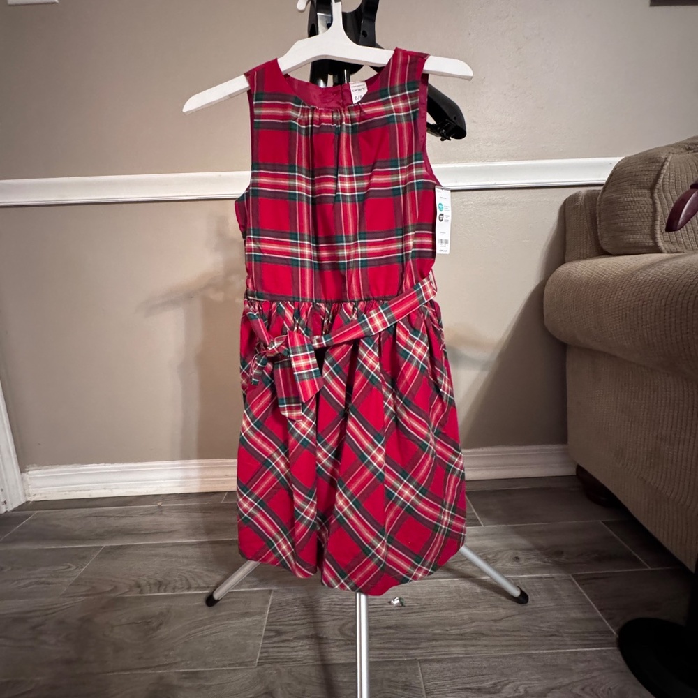 Plaid Christmas Dress